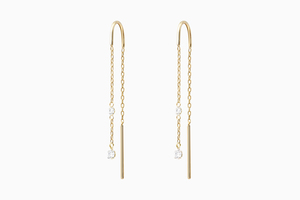 Boucles d'Oreilles Classic Duo Pendantes