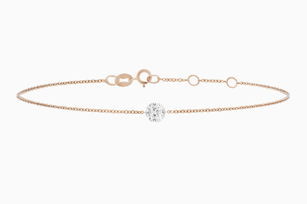 bracelet diamant Brio Solo or rose