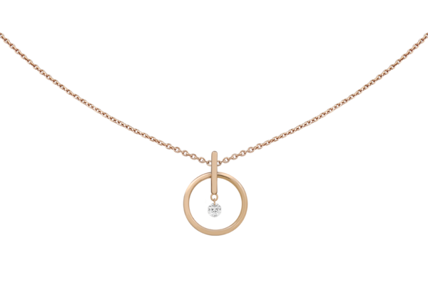 Collier Diamant Illusion Duo - Filles en or